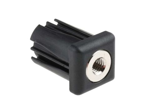 Wkładka gwintowana do rury, profil: Kwadrat, 30 x 30 x 43mm, M10