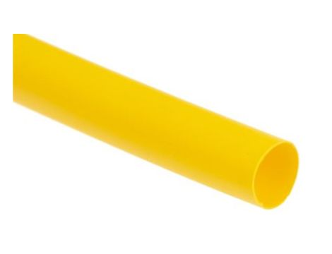 Osłona termokurczliwa z klejem żółta 3:1, średnica 9.5mm, dł. 1.2m, RS PRO