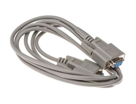Kabel szeregowy, długość 2m, złącze A: Złącze żeńskie D9-stykowe, złącze B: Złącze żeńskie D9-stykowe
