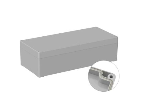 Obudowa ogólnego użytku ekranowana Szary IP66 Silikon, 160 x 360 x 100mm, RS PRO 5U2