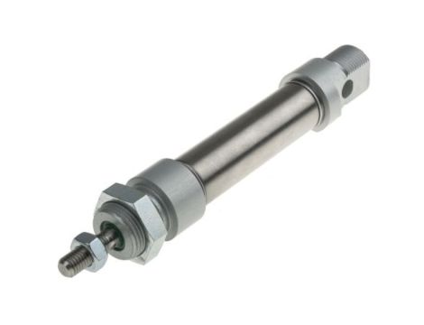 Siłownik dwustronnego działania ISO 6432 Ø 20mm, skok 40mm RS PRO