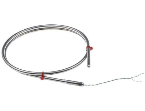 Termopara typ K do +1100C 1m kabel 100mm, Stal nierdzewna 316 IEC