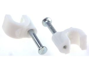 Spinka do kabli Obejma okrągła, 5mm, materiał: PE, 5 x 7.4mm, RS PRO