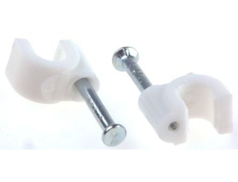 Spinka do kabli Obejma okrągła, 5mm, materiał: PE, 5 x 7.4mm, RS PRO