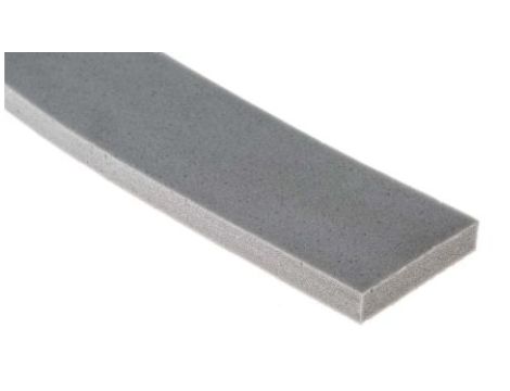 Taśma piankowa, 15m x 25mm x 6mm, kolor: Szary, RS PRO