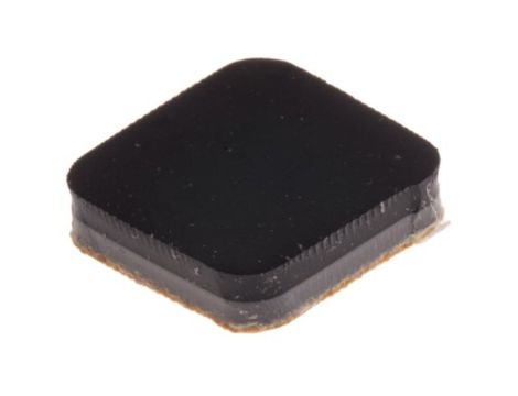 Podkładka antypoślizgowa, Klej, 12.7mm, Kwadratowa