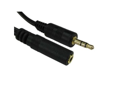 Kabel Jack audio, złącze A: Męskie, złącze B: Żeńskie, 15m