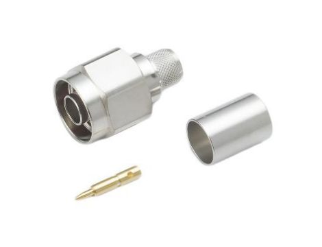 Złącze koncentryczne, 50, 11GHz, Męski, Lutowane, Montaż na kablu +85C -40C
