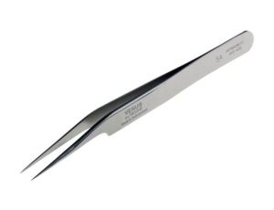 Pęseta, dł. 115, antymagnetyczna, materiał: Stal nierdzewna, RS PRO