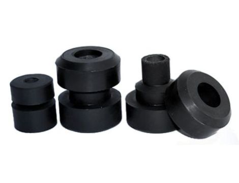 Mocowanie antywibracyjne, M14, Ø 47mm, H 52mm, 172, materiał: Guma naturalna 60 Shore A, RS PRO