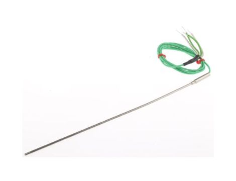 Termopara typ K do +1100C 250mm kabel 1m, Stal nierdzewna IEC