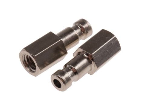 Szybkozłączka pneumatyczna, materiał Mosiądz, złącze Metryczne M5 żeńskie, RS PRO Rectus 20, Rectus 91, Walther 06-003