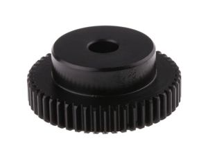 Koło zębate walcowe, moduł: 1, l.zębów: 50, śr. piasty: 35mm, śr. otworu: 10mm, Stal