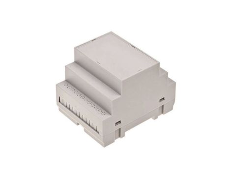 Obudowa DIN, 70.0 x 90.0 x 65.0mm, materiał: ABS, kolor: Jasnoszary, RS PRO