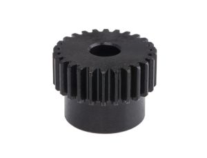 Koło zębate walcowe, moduł: 1, l.zębów: 26, śr. piasty: 22mm, śr. otworu: 8mm, Stal