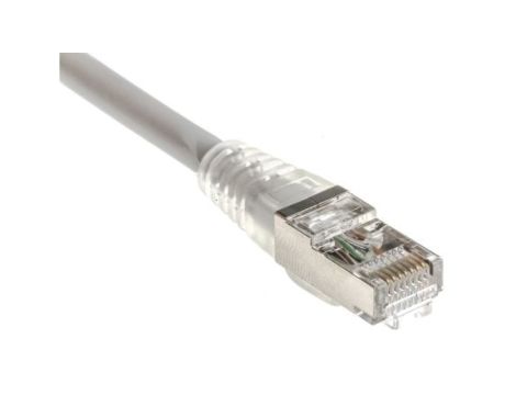 Kabel kategorii 6, Szary, Wtyk RJ45/męski RJ45dł.: 2m, mat. koszulki: LSZH