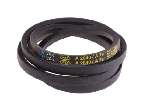 Pas napędowy, profil A, materiał: PET, guma, 13mm x 8mm x 2m, RS PRO