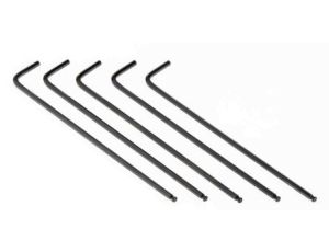 Klucz imbusowy Jednostki metryczne 2.5mm Końcówka kulkowa, typu L, materiał: Stal chromowo-wanadowa, RS PRO