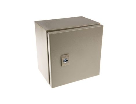 Szafka ścienna rozdzielcza RAL 7032, materiał: Stal, IP66, 200 x 200 x 150mm, RS PRO