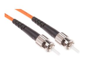 Kabel światłowodowy, średnica: 62.5/125m, OM1 Wielomodowy, Pomarańczowy, ST / ST