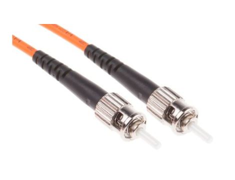 Kabel światłowodowy, średnica: 62.5/125m, OM1 Wielomodowy, Pomarańczowy, ST / ST
