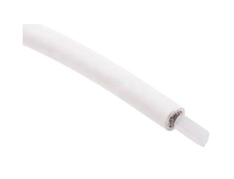 Kabel koncentryczny, 500m, RG58, Polichlorek winylu PVC, Biały Bez zakończenia Bez zakończenia 500m, RS PRO Bez