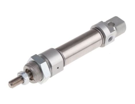 Siłownik jednostronnego działania ISO 6432 Ø 20mm, skok 25mm RS PRO