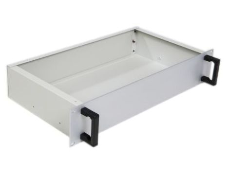 Obudowa do montażu w szafie, 2U, 88 x 483 x 250mm