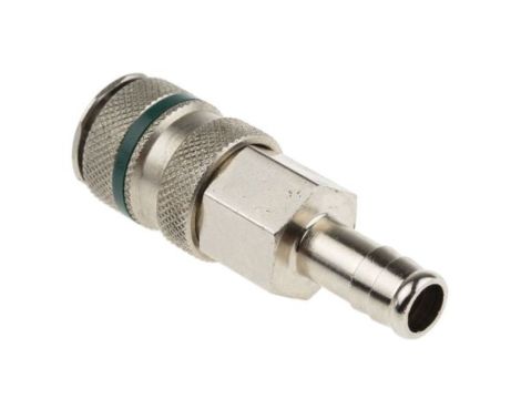 Szybkozłączka pneumatyczna, materiał Mosiądz, RS PRO Rectus 17, Schrader NW5