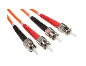 Kabel światłowodowy, średnica: 62.5/125m, OM1 Wielomodowy, Pomarańczowy, ST / ST