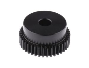 Koło zębate walcowe, moduł: 1, l.zębów: 40, śr. piasty: 35mm, śr. otworu: 10mm, Stal