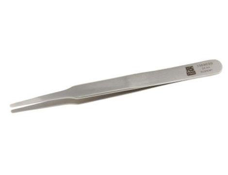 Pęseta, dł. +120, antymagnetyczna 2A.SA.B, materiał: Stal nierdzewna, RS PRO