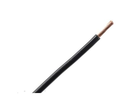 Kabel trzynormowy PCW, dł. 100m 10 mm, 75 A, 600 V, Maks. +105C Czarny Zgodność z trzema normami, RS PRO