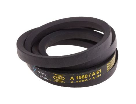 Pas napędowy, profil A, materiał: PET, guma, 13mm x 8mm x 1.55m, RS PRO