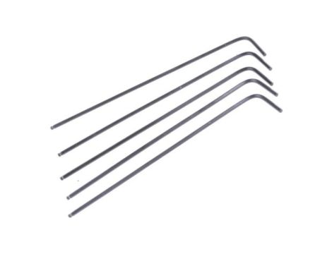 Klucz imbusowy Jednostki metryczne 1.5mm Końcówka kulkowa, typu L, materiał: Stal chromowo-wanadowa, RS PRO