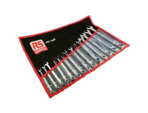 Zestaw narzędzi nastawnych 14 szt. Stal chromowo-wanadowa, RS PRO