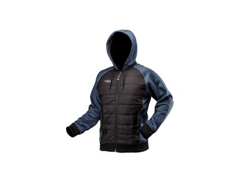 Bluza dziana, ocieplana z kapturem, rozmiar S 81-556-S