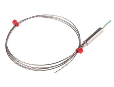 Termopara typ K do +1100C 1m kabel 1m, Stal nierdzewna IEC