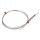 Termopara typ K do +1100C 1m kabel 1m, Stal nierdzewna IEC