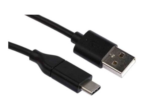 Kabel USB, dł. 2m, kolor: Czarny