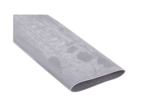 Osłona termokurczliwa Szary 2:1, średnica 38.1mm, dł. 1.2m, RS PRO