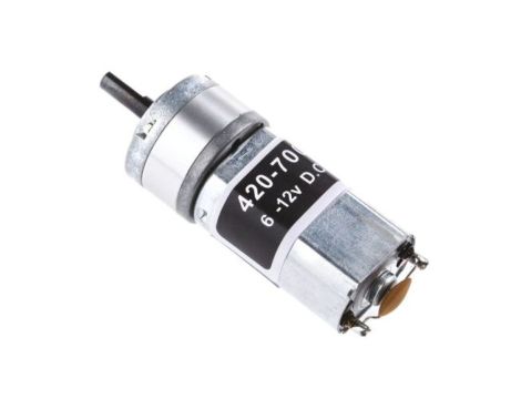 Motoreduktor DC, 240 mA, 1,36 W, 2000 obr./min, 65 gcm, RS PRO