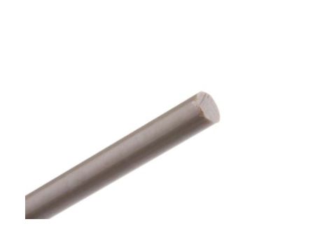 Pręt polieteroeteroketonowy PEEK, Ø 8mm x 300mm, kolor: Beżowy