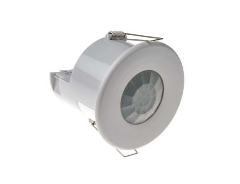 Detektor ruchu PIR, sufitowy, 230 V AC, montaż Sufit, Ø 76mm, Certyfikat CE, EMC-2004/108/WE, zgodność z
