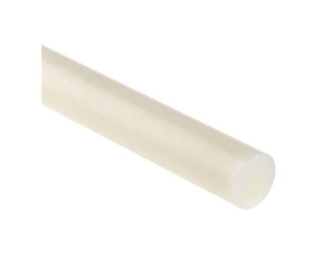 Pręt nylonowy, Ø 25mm x 1m, kolor: Biały