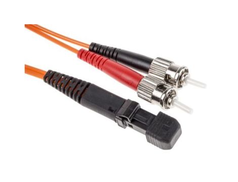 Kabel światłowodowy, średnica: 50/125m, OM2 Wielomodowy, Pomarańczowy, MTRJ / ST