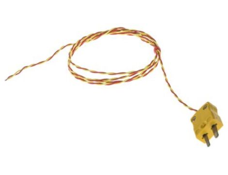 Termopara typ K do +250C kabel 1m, Stop niklu i aluminium, stop niklu i chromu ANSI