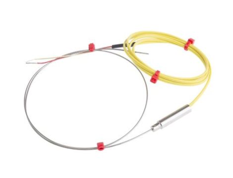 Termopara typ K do +1100C 500mm kabel 1m, Stal nierdzewna ANSI