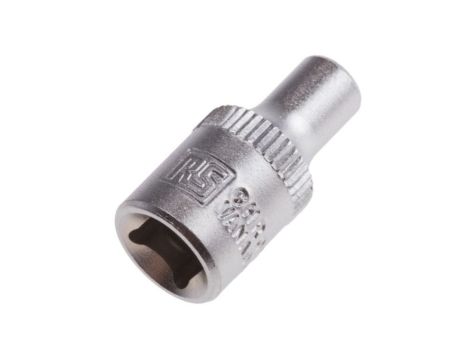 Nasadka sześciokątna z gniazdem 1/4 cala 4mm RS PRO
