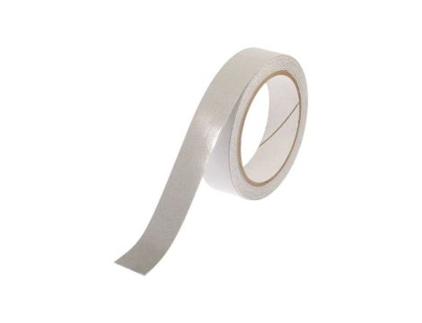 Taśma odblaskowa, kolor: Biały, 25mm x 9m, RS PRO